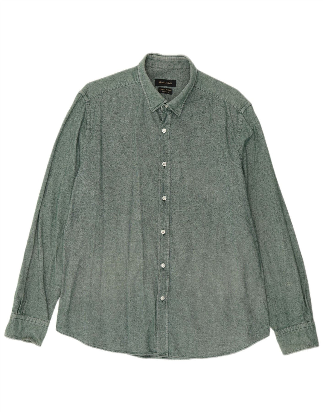 Camisa masculina Massimo Dutti XL verde