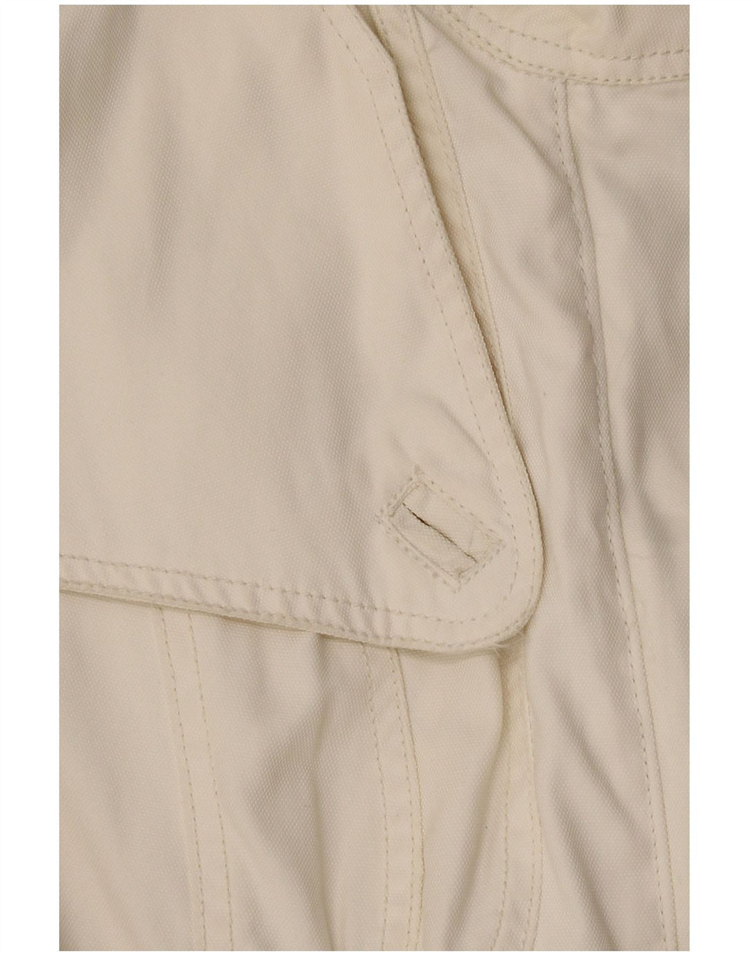 Jaqueta militar feminina Guess UK 14 grande nylon branco