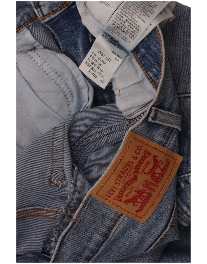 Jeans skinny feminino Levi's W31 L32 azul algodão