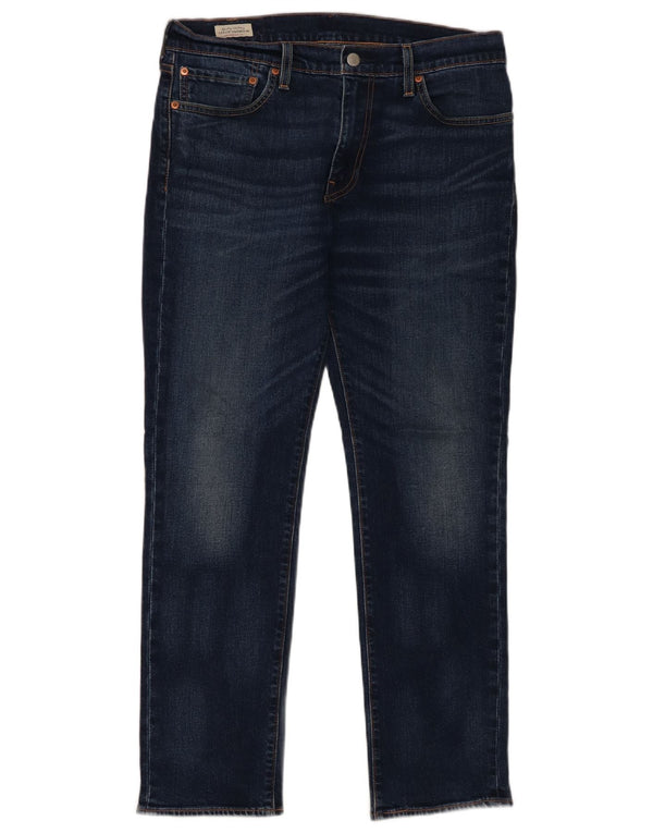 Levi's Masculino 511 Slim Jeans W32 L30 Azul Marinho Algodão