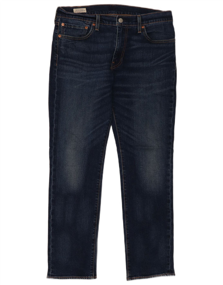 Levi's Masculino 511 Slim Jeans W32 L30 Azul Marinho Algodão