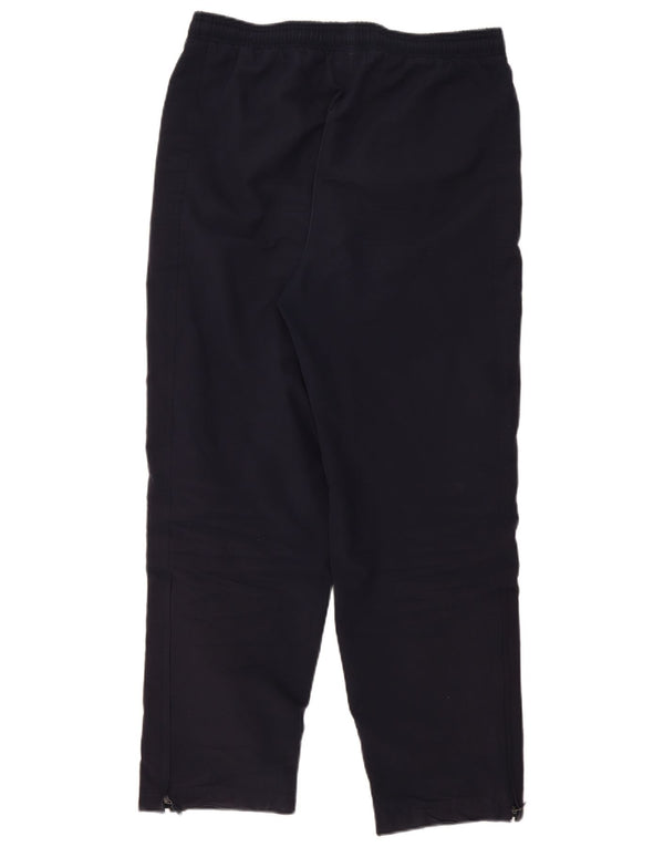 Calça de treino feminina Adidas UK 16 grande poliéster azul marinho
