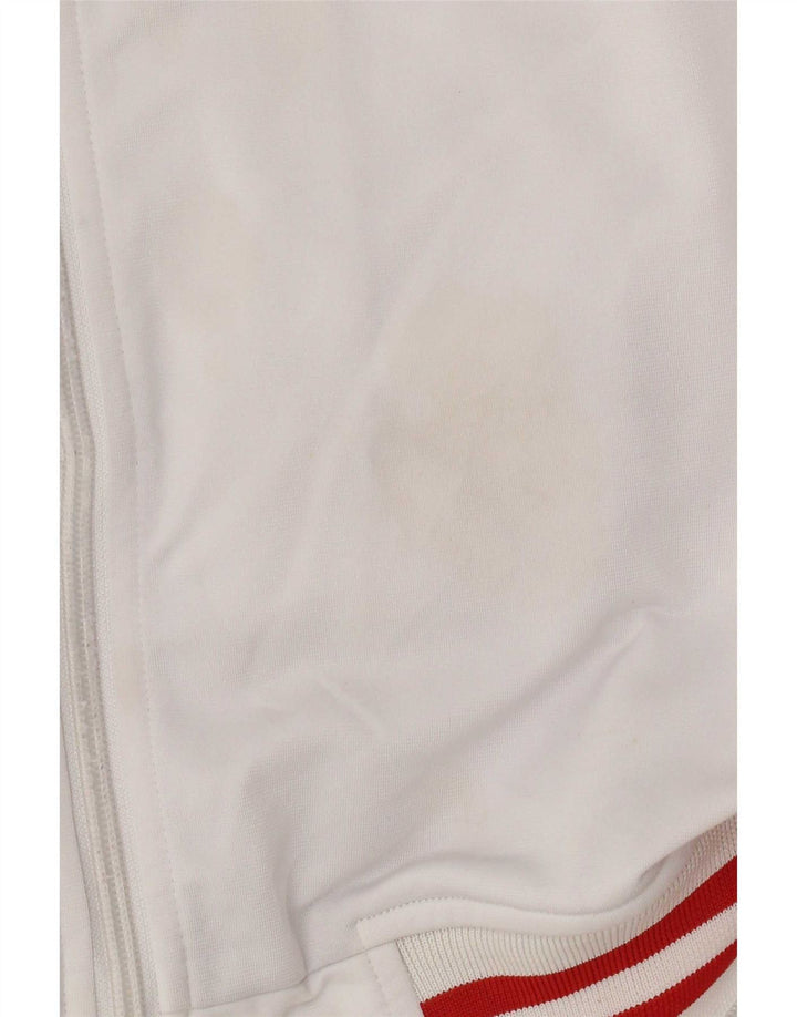 Kappa Mens Treino Top Jacket 2XL Branco Colourblock Poliéster