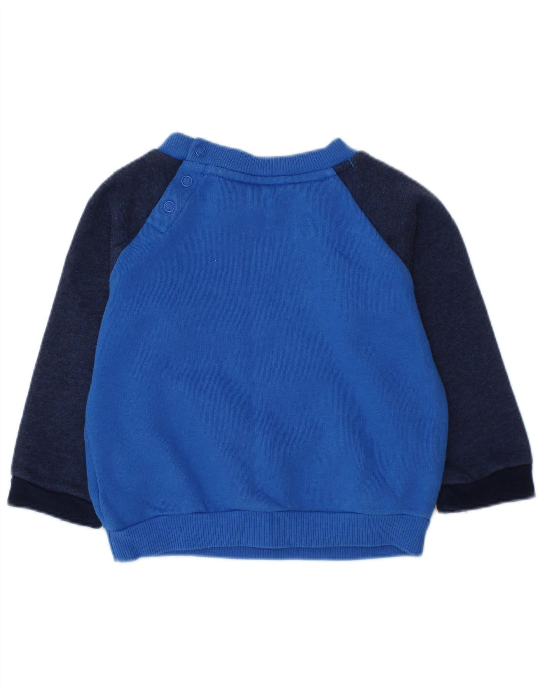 ADIDAS Baby Boys Graphic Sweatshirt Jumper 6-9 Meses Azul Colorblock