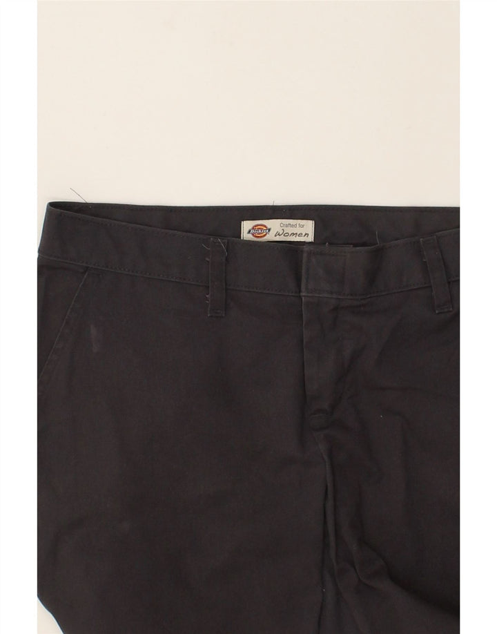 DICKIES Womens Straight Chino Trousers W32 L27  Grey Polyester | Vintage Dickies | Thrift | Second-Hand Dickies | Used Clothing | Messina Hembry 