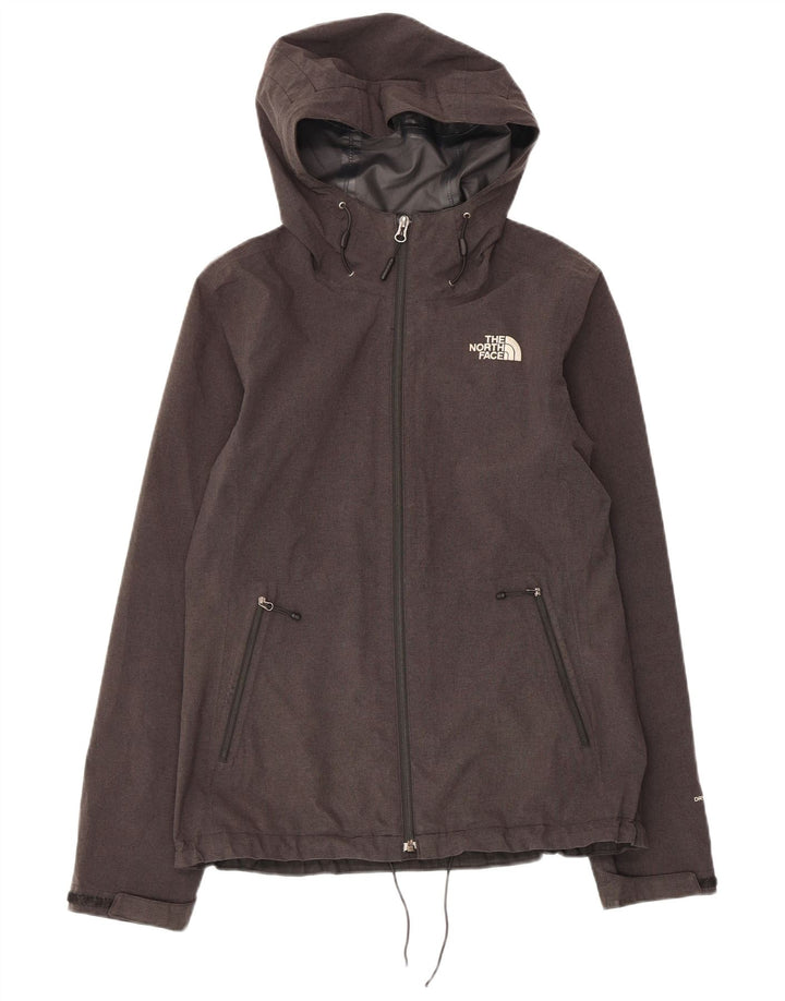 Jaqueta de chuva feminina com capuz THE NORTH FACE Reino Unido 14 poliéster cinza médio