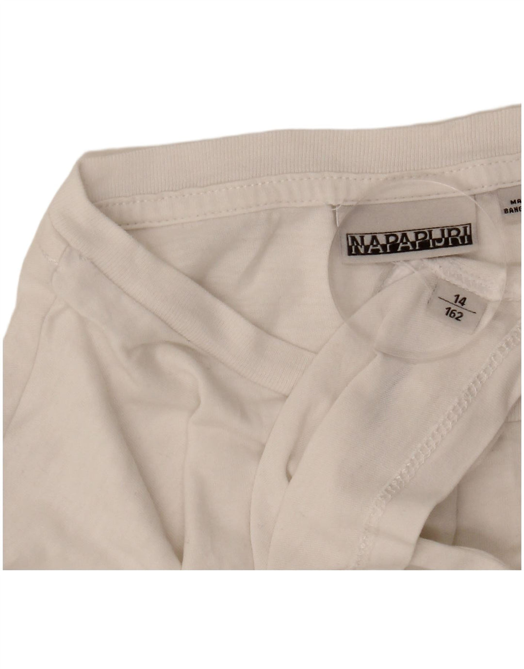 Top Napapijri Meninas 13-14 Anos Branco