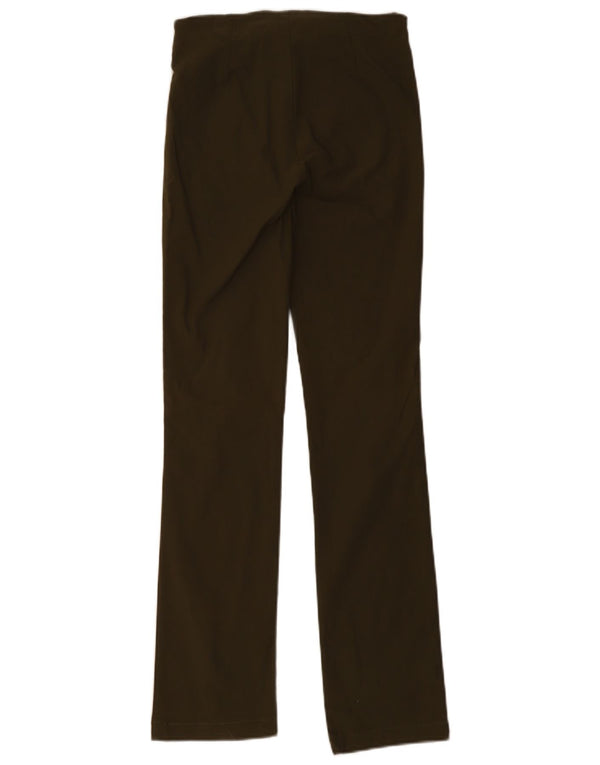 Zara Calça Feminina Slim EU 34 2XS W24 L29 Verde Rayon