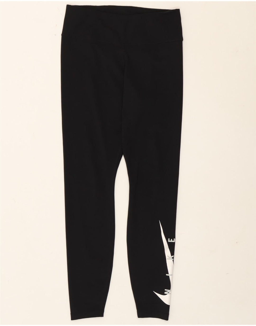 Leggings Nike Dri Fit Graphic UK 12 Médio Preto Poliéster
