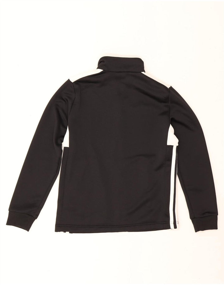 Jaqueta Adidas Meninos Treino Top 11-12 Anos Preto Colorblock Poliéster