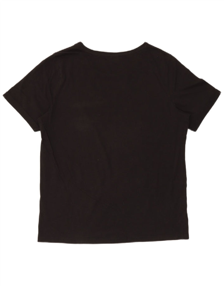 Camiseta masculina Puma grande algodão preto