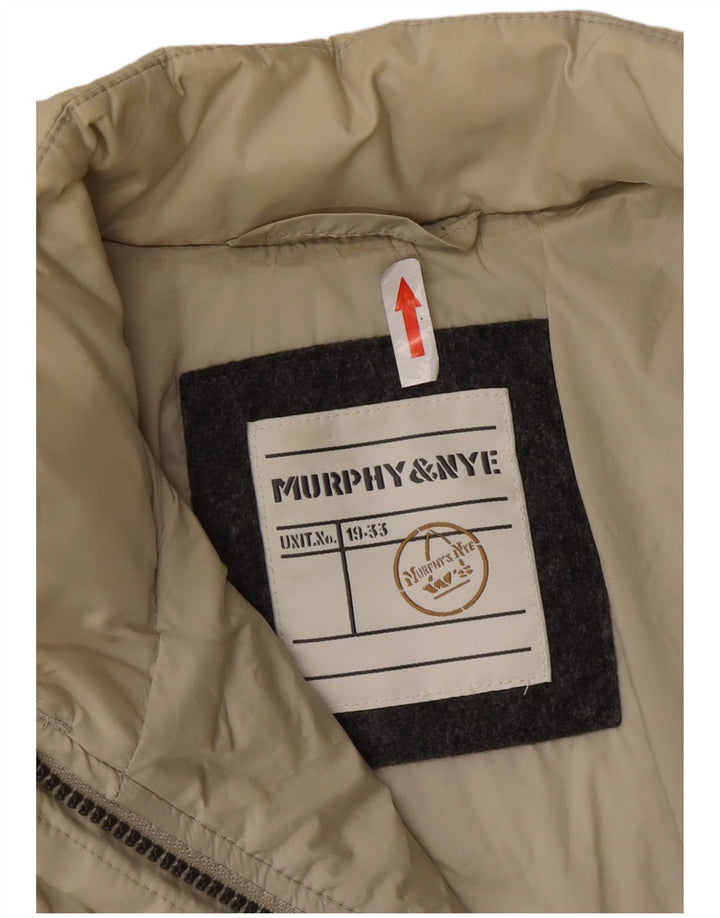 Jaqueta acolchoada feminina Murphy & Nye UK 18 XL poliamida bege
