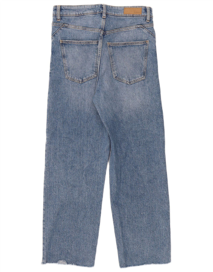 Calça jeans reta feminina ESPRIT W26 L26 algodão azul