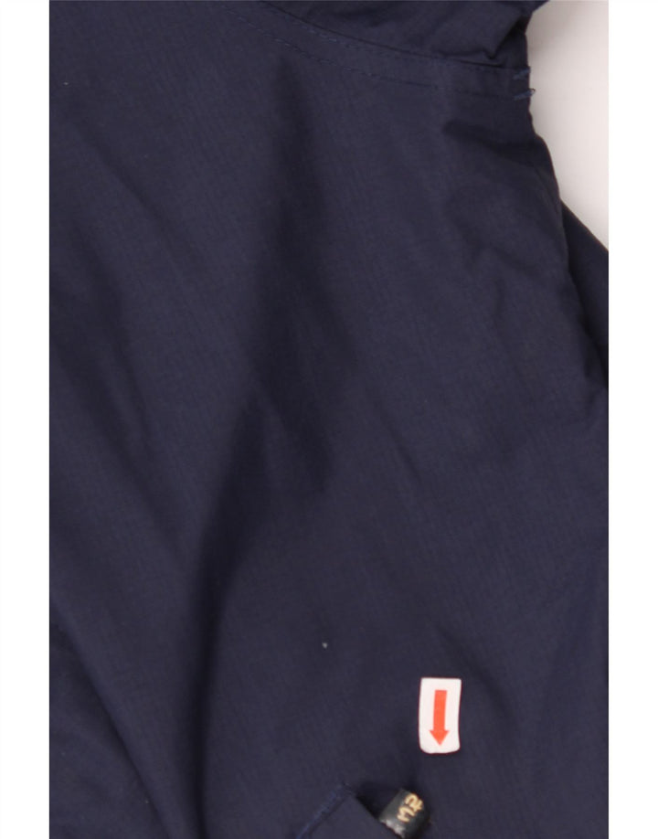 Jaqueta corta-vento masculina SUPERDRY com capuz e capuz UK 42 XL azul marinho