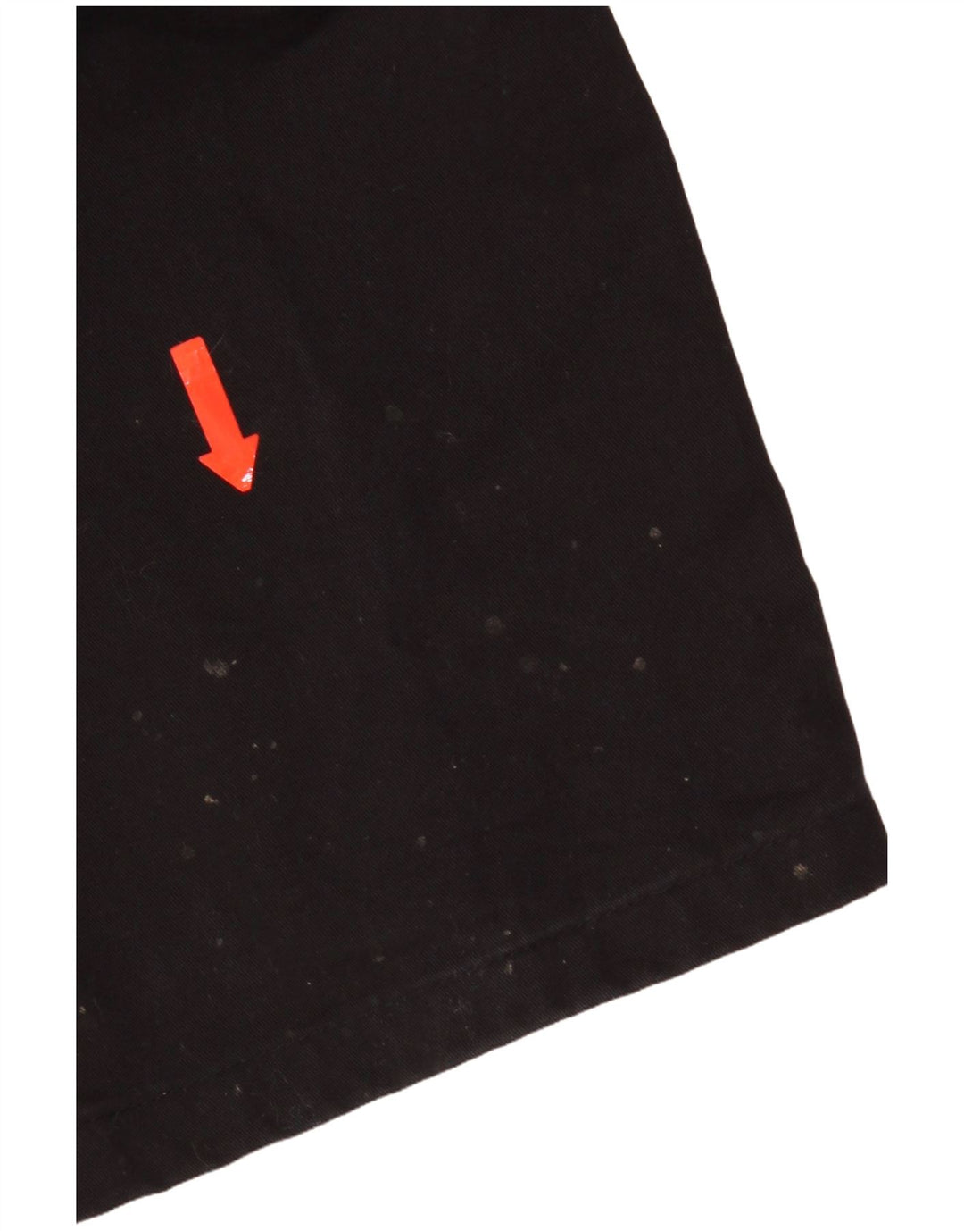 Calça jeans reta masculina Levi's W32 L27 algodão preto