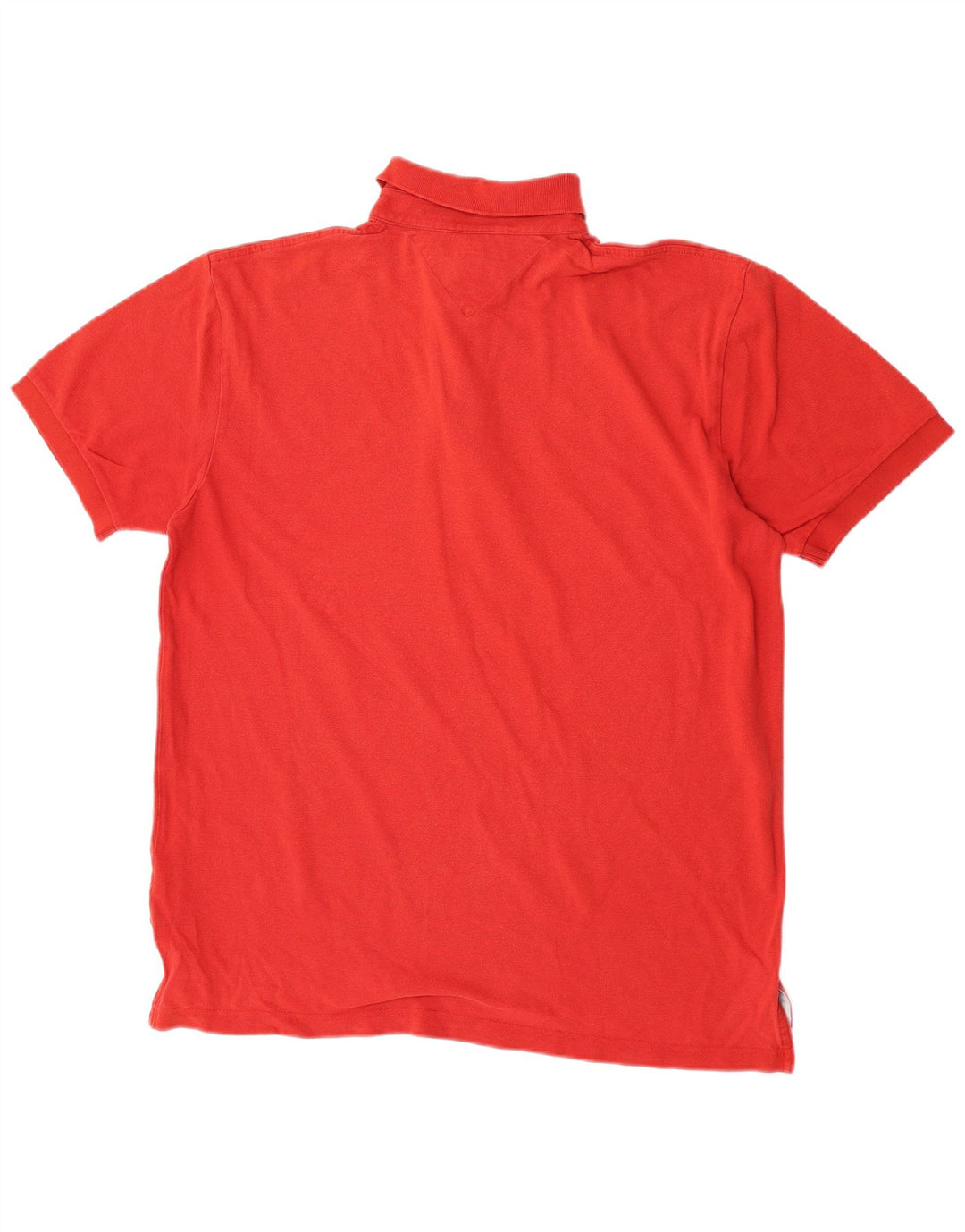 Camisa polo masculina Tommy Hilfiger grande algodão vermelho