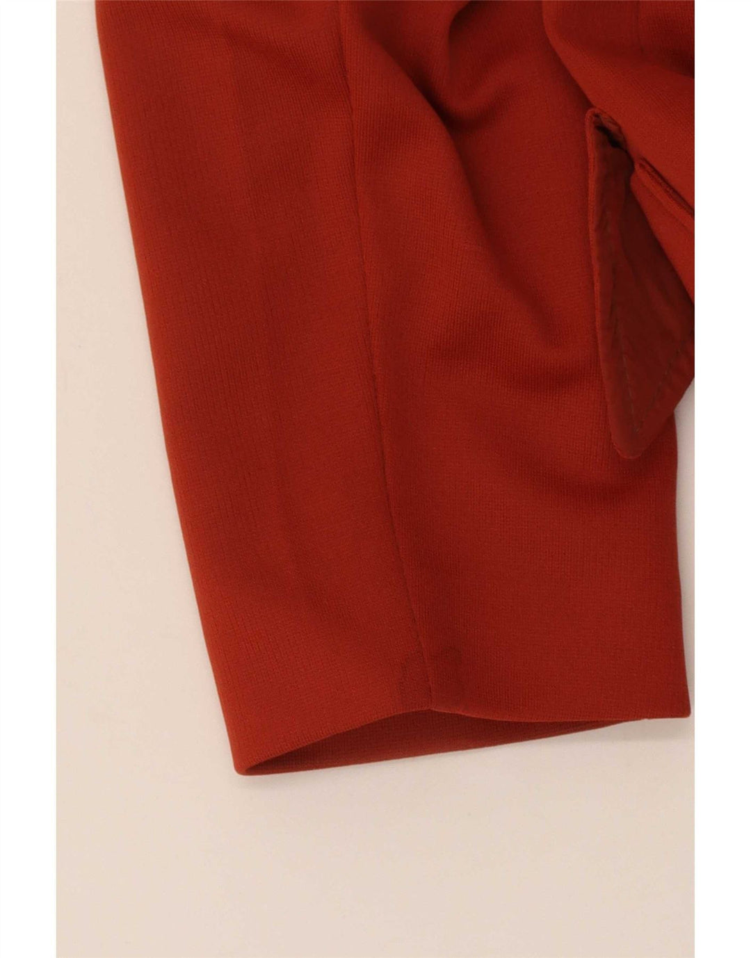 Sobretudo feminino vintage UK 12 vermelho médio