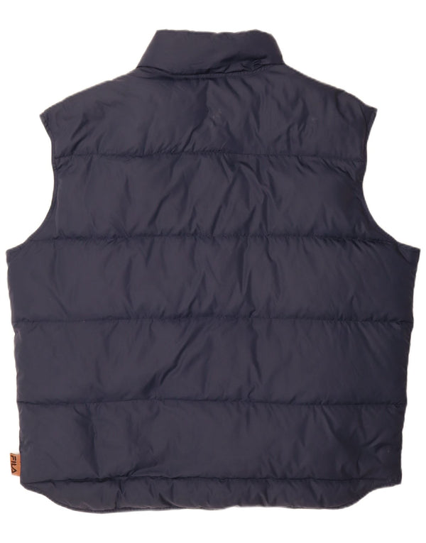 Fila Colete acolchoado masculino IT 56 XL azul marinho poliamida