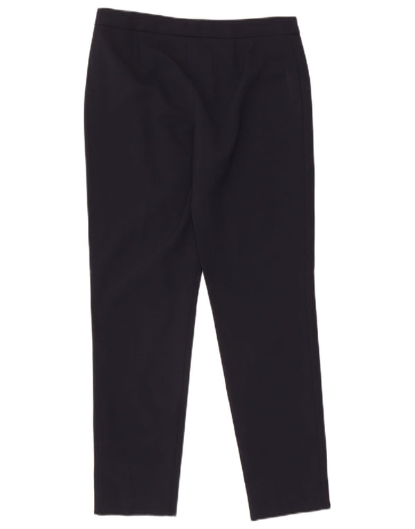 Calça casual slim feminina Hugo Boss W30 L29 azul marinho