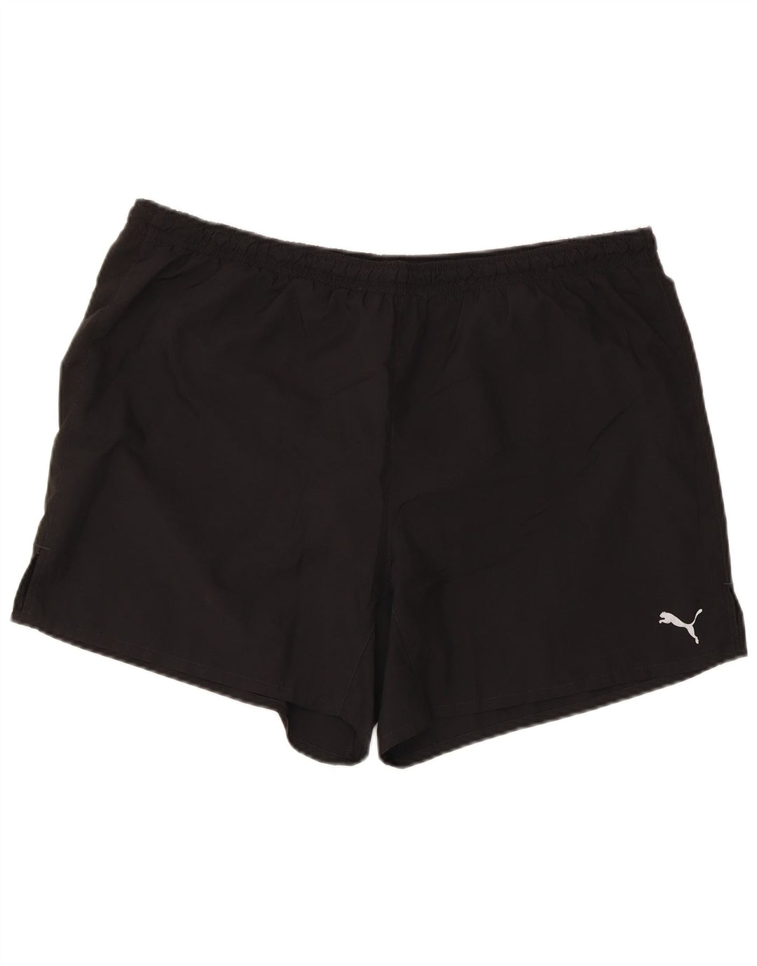 Shorts esportivos masculinos Puma grandes pretos