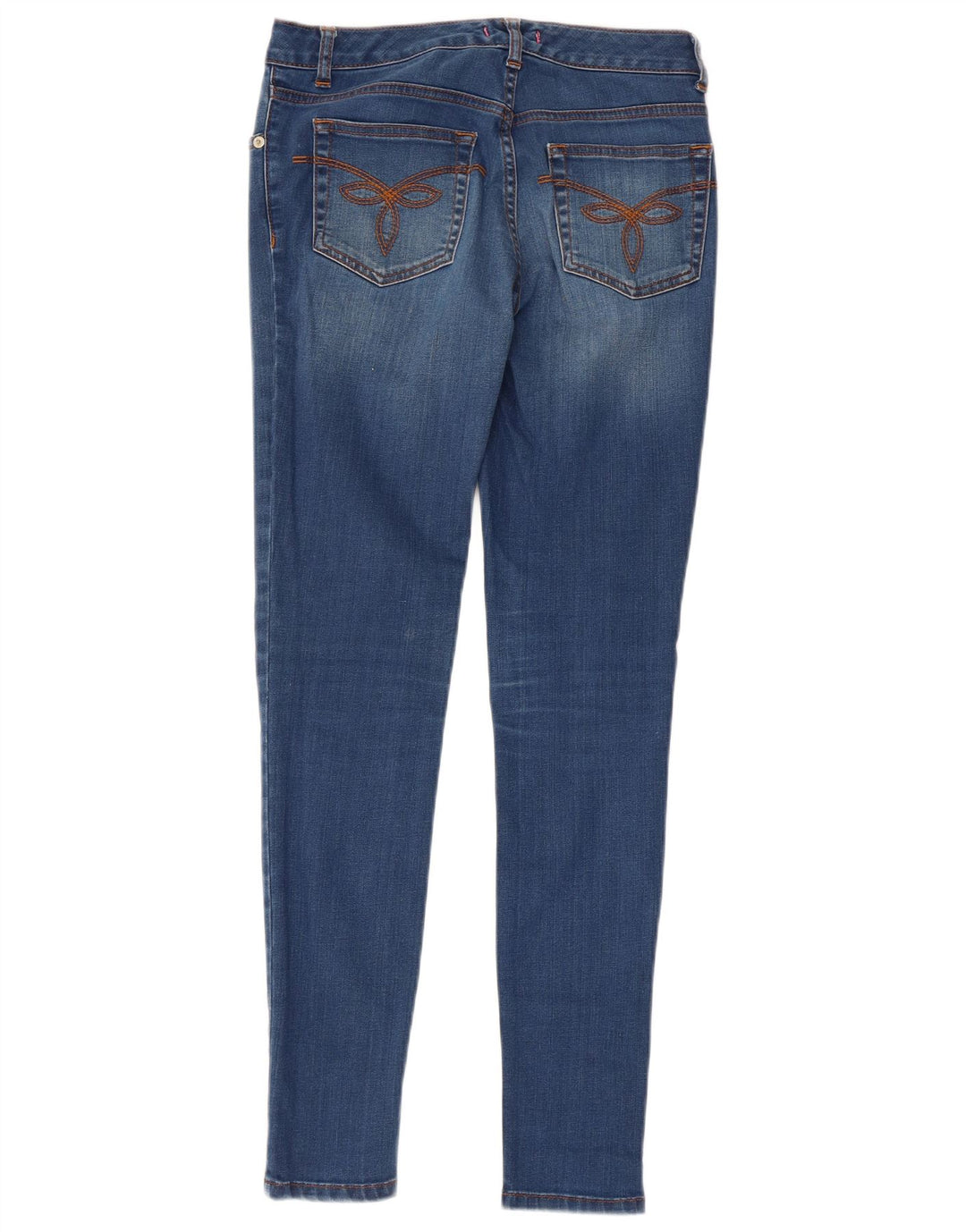 Calça jeans skinny feminina TED BAKER W26 L30 algodão azul