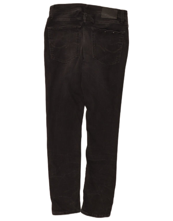 Jeans masculinos Jack & Jones Slim W34 L30 algodão preto