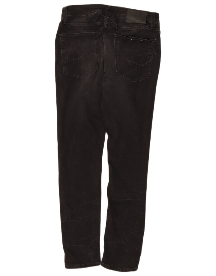 Jeans masculinos Jack & Jones Slim W34 L30 algodão preto