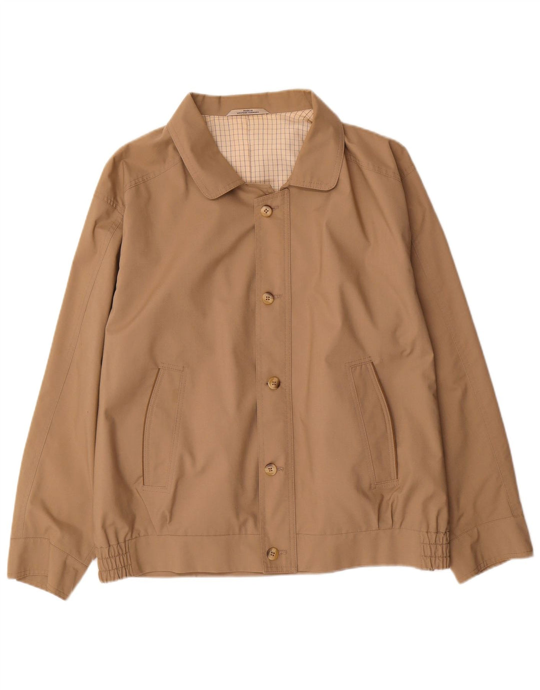 Jaqueta bomber masculina NINO UK 42 XL poliéster bege