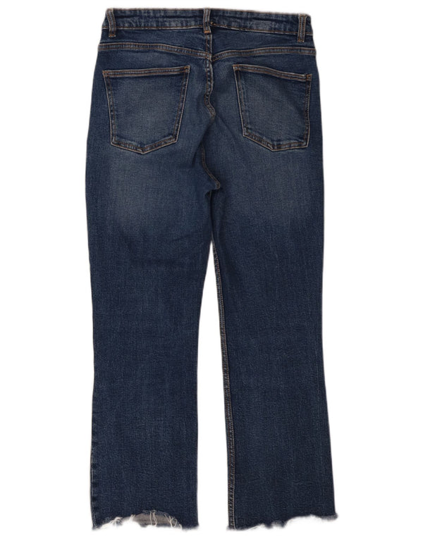 Calça jeans feminina Zara EU 40 médio W30 L26 azul