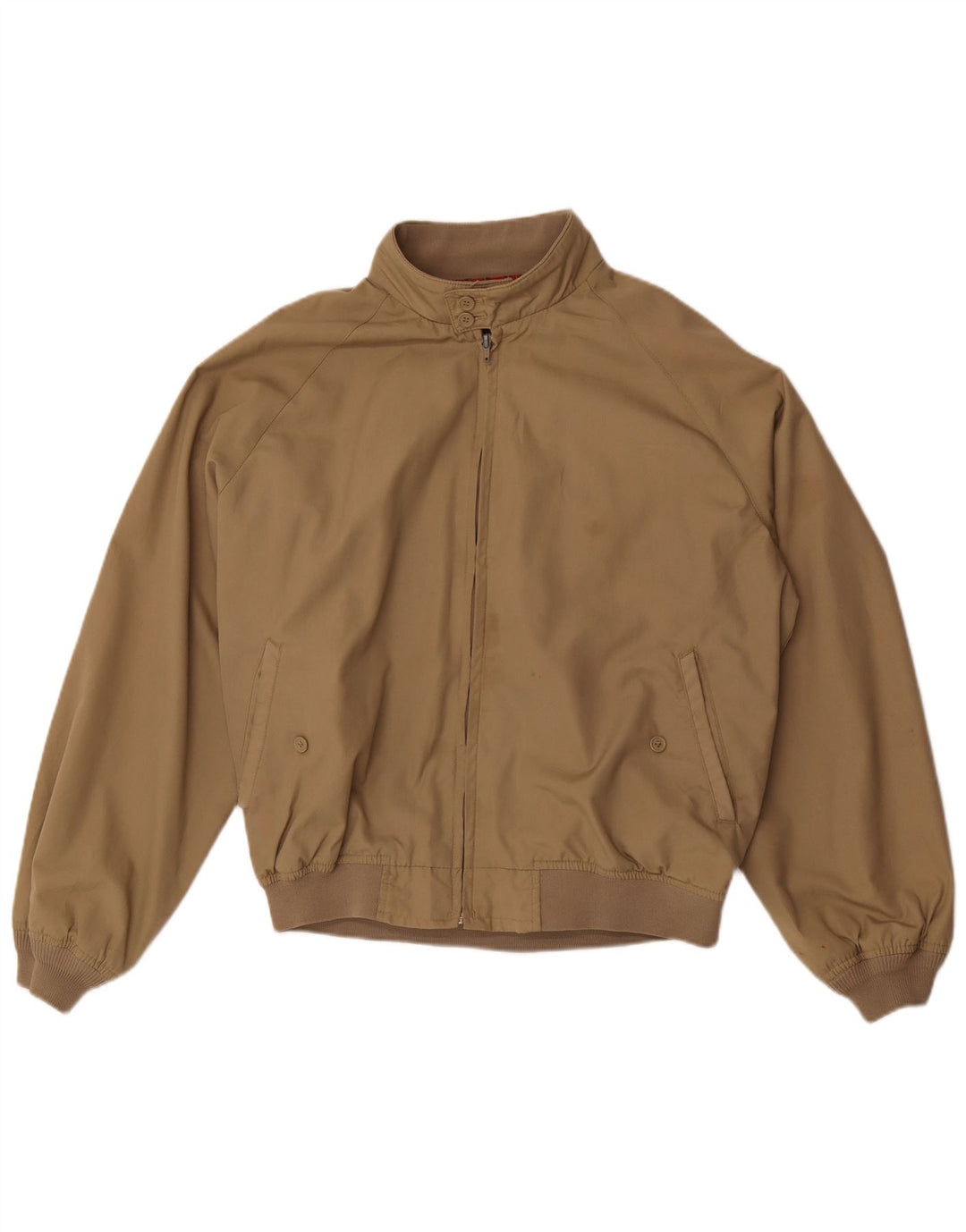 Jaqueta bomber masculina Rifle UK 40 poliéster bege grande