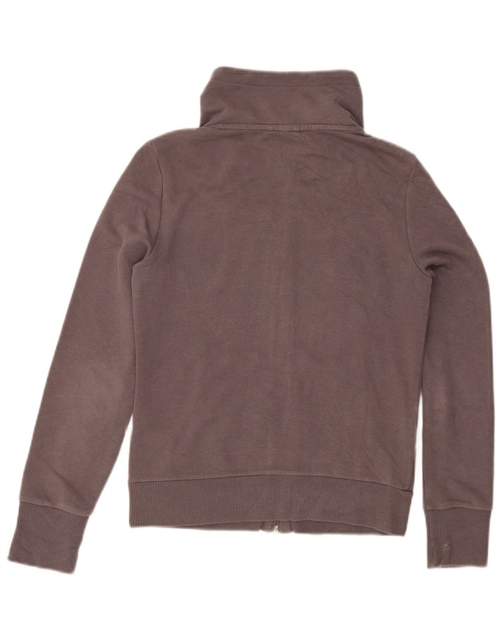 Puma Womens Tracksuit Top Jacket UK 10 Pequeno Cinza