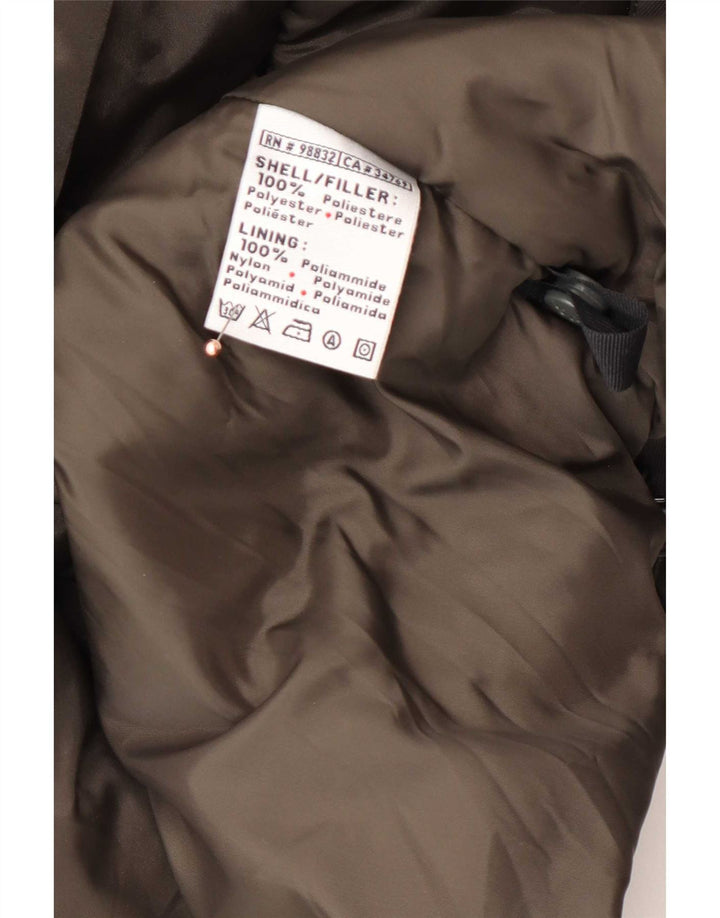 Jaqueta corta-vento masculina Kappa UK 42 XL cáqui poliamida
