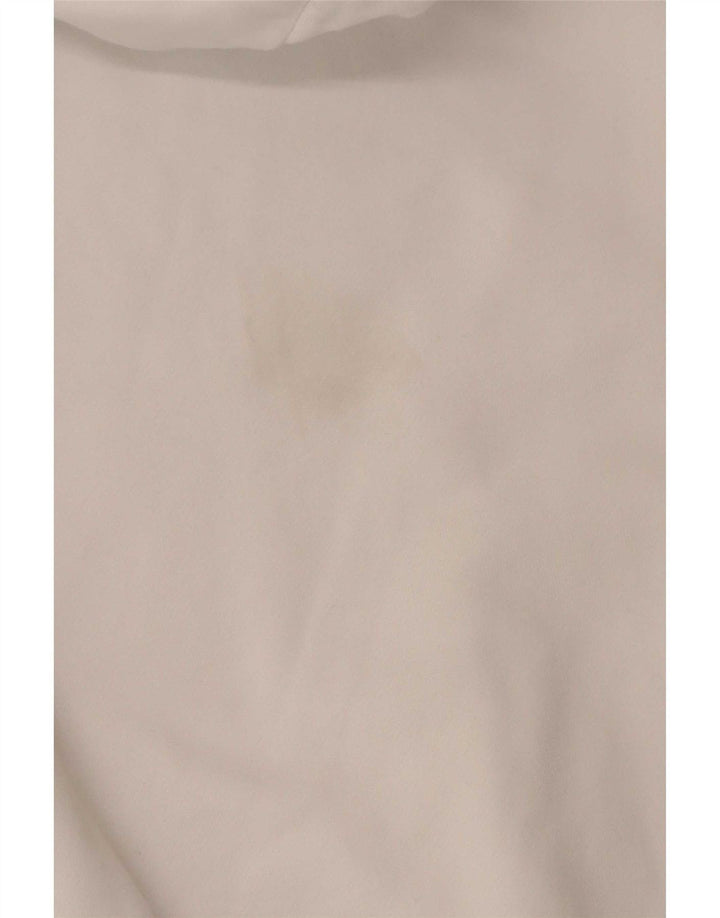 Hugo Boss Mens Graphic Hoodie Jumper Pequeno Algodão Branco