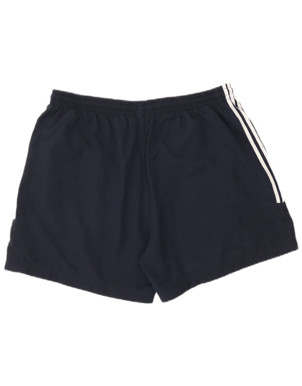 Shorts esportivos femininos Adidas UK 16 grande azul marinho