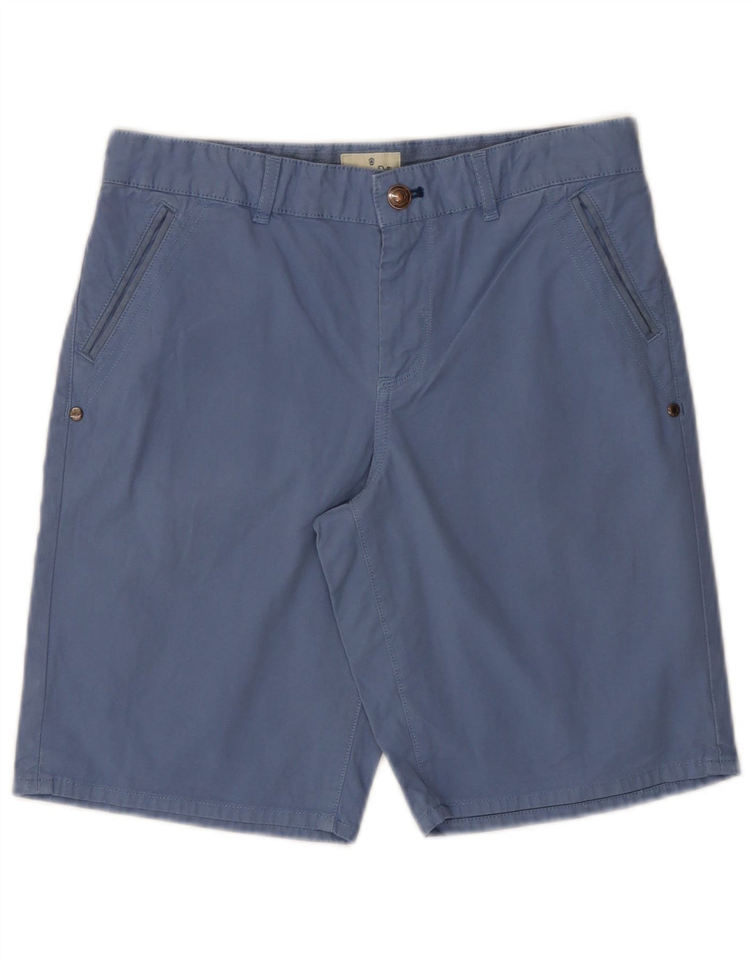 Shorts Chino Menino MASSIMO DUTTI 13-14 Anos W28 Azul Algodão