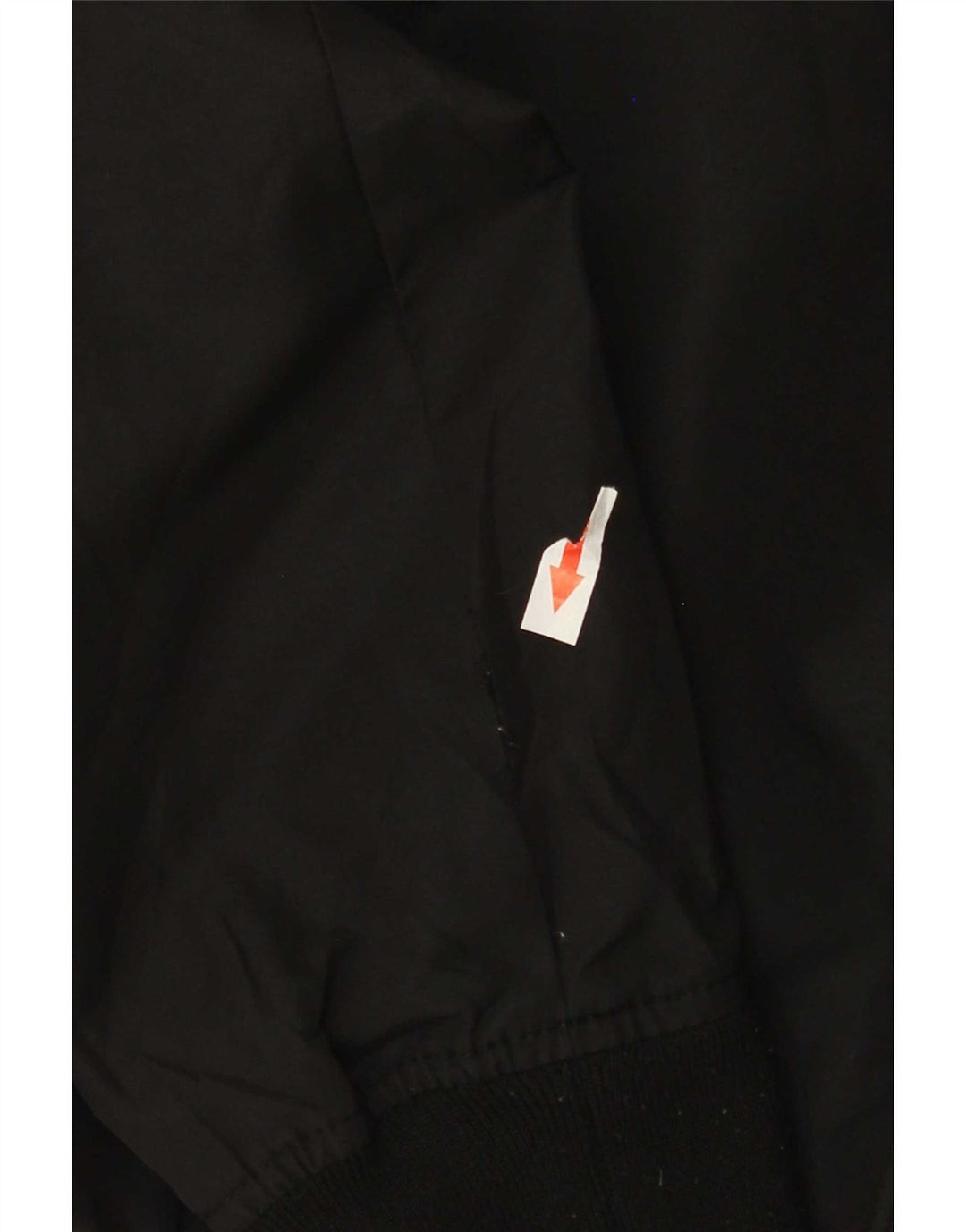 Jaqueta bomber masculina Zara UK 38 poliéster preto médio
