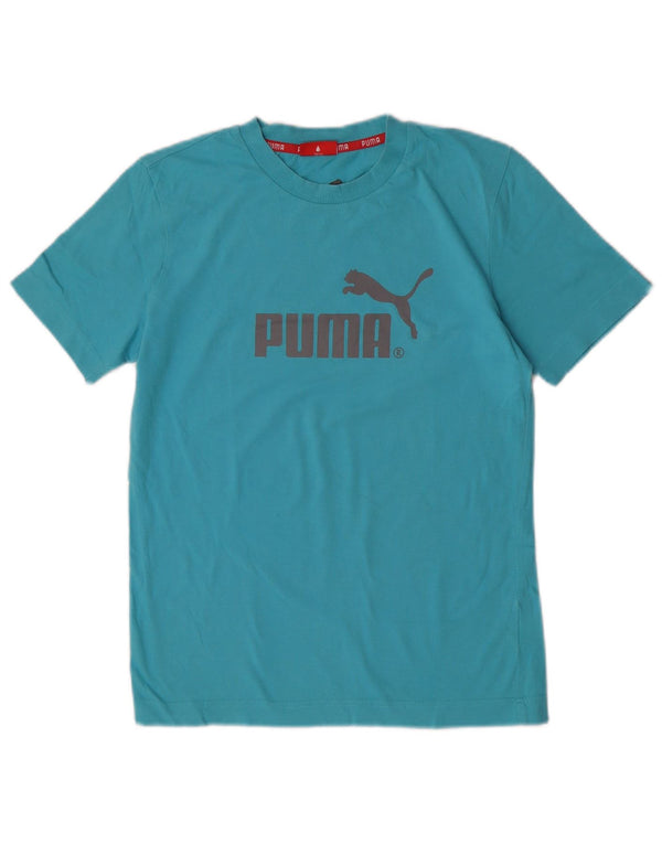 Puma Mens Graphic Camiseta Top XS Azul