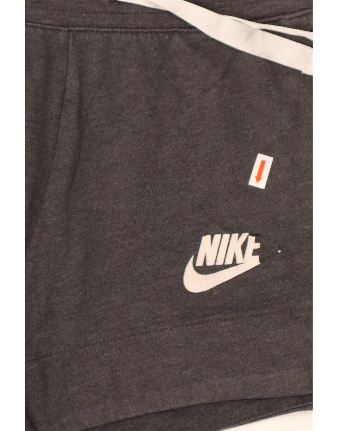 Shorts esportivos femininos Nike UK 10 poliéster cinza pequeno