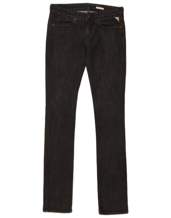 REPLAY Jeans Blondy Slim Feminino W28 L34 Algodão Cinza