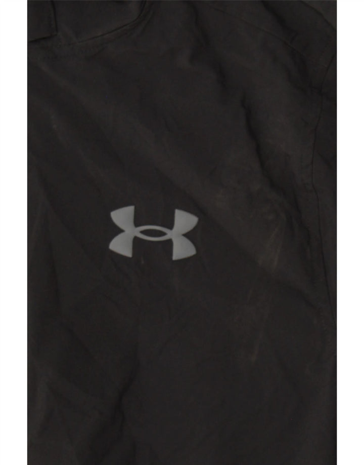 Jaqueta de chuva masculina Under Armour com capuz Reino Unido 36 pequeno bloco colorido preto