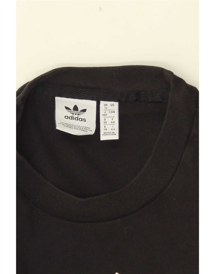 Camiseta Adidas Feminina Gráfica Top UK 12 Médio Preto