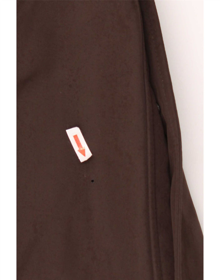 Jaqueta utilitária masculina Hugo Boss EU 58 3XL poliéster marrom