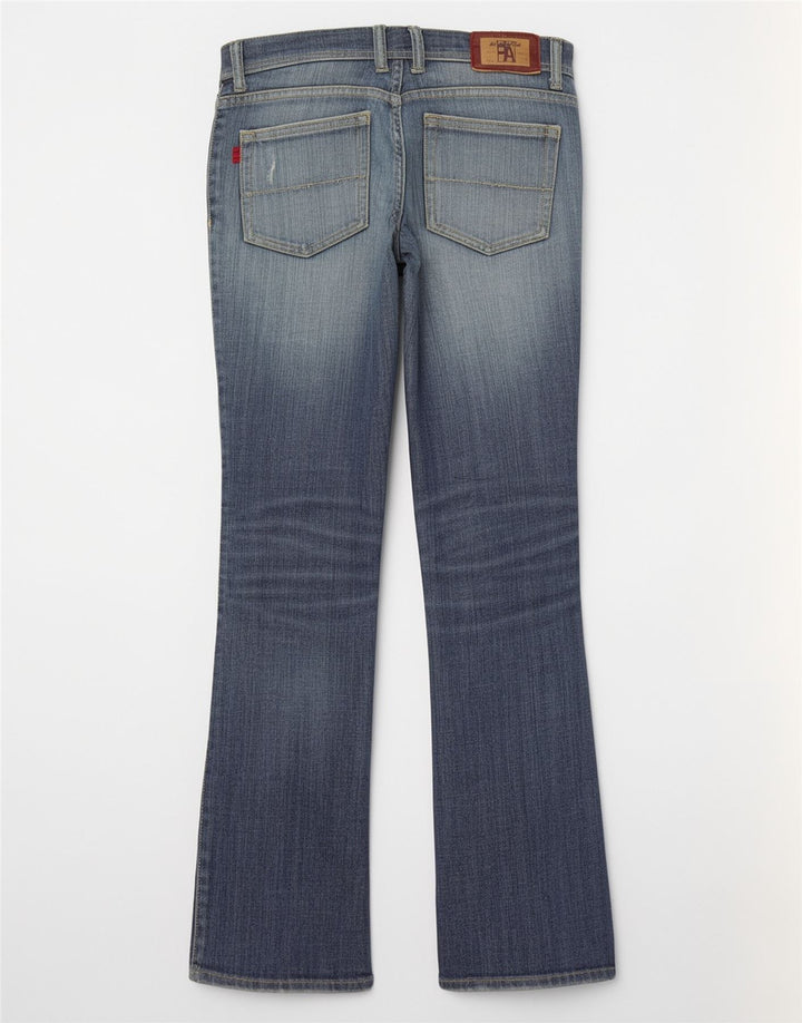 Jeans vintage feminino bootcut W27 L31 azul