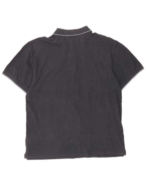 Camisa polo masculina Reebok XL azul marinho algodão