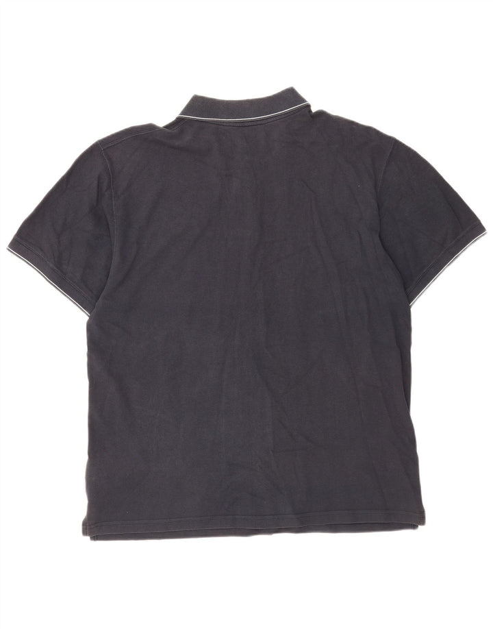 Camisa polo masculina Reebok XL azul marinho algodão