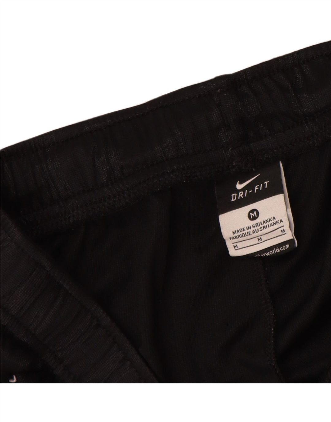 Nike Mens Dri Fit Sport Shorts Médio Preto Listrado Poliéster