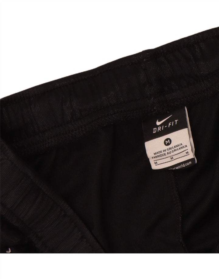 Nike Mens Dri Fit Sport Shorts Médio Preto Listrado Poliéster