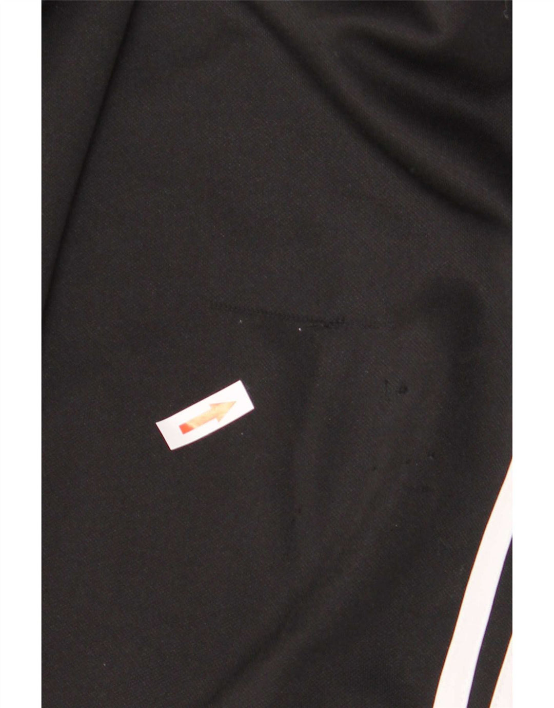 Calça de treino masculina Adidas Climalite médio preto colorblock poliéster