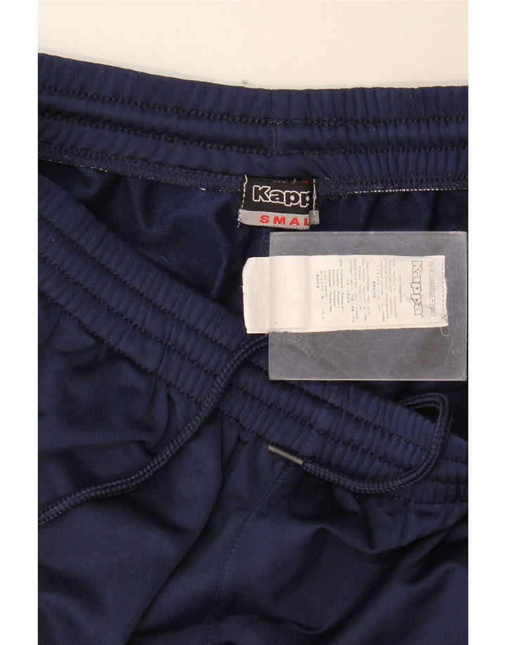 Kappa Mens Graphic Tracksuit Calça Joggers Pequeno Poliéster Azul Marinho