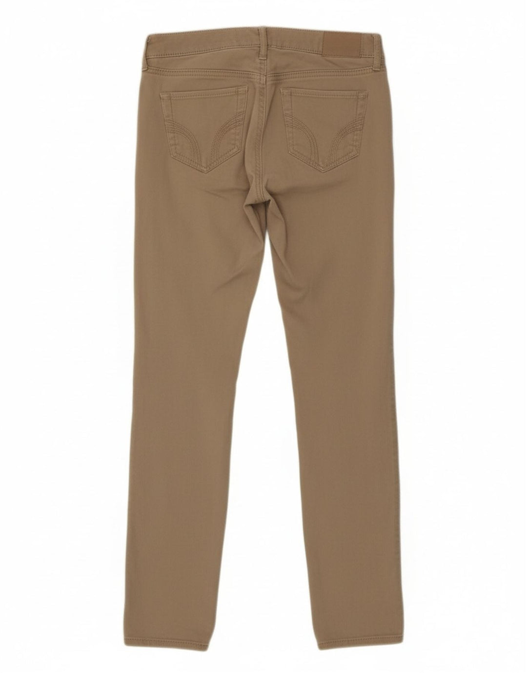 HOLLISTER Womens Slim Chino Trousers W24 L29 Beige Cotton Vintage Hollister and Second-Hand Hollister from Messina Hembry 